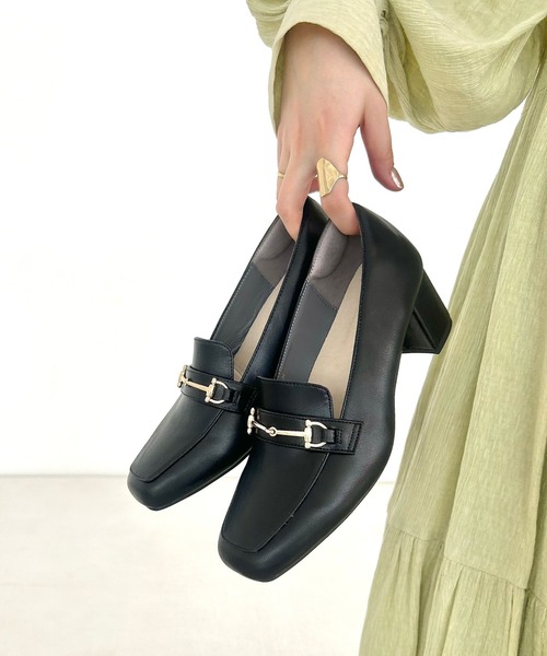 PIPPICHIC（ピッピシック） パンプス 37 ブラック レディース