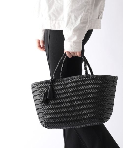 Jubilee（ジュビリー） トートバッグ メッシュ本水牛レザー かごトート