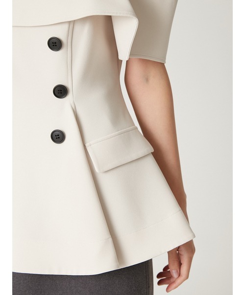 FRAY I.D（フレイ・アイディー） tシャツ オフショルペプラムトップス