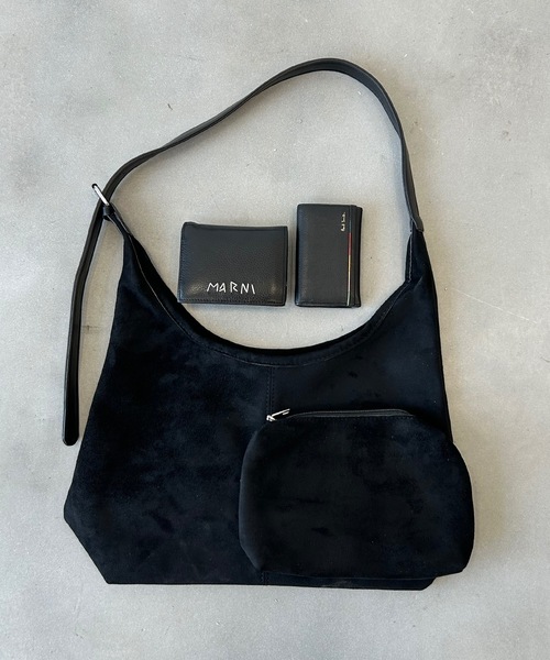 UNDERSTATEMENTs ショルダーバッグ 「ユニセックス」スエード