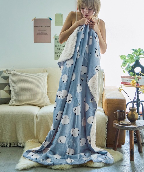 Fashion Letter（ファッションレター） ブランケット スワンネル