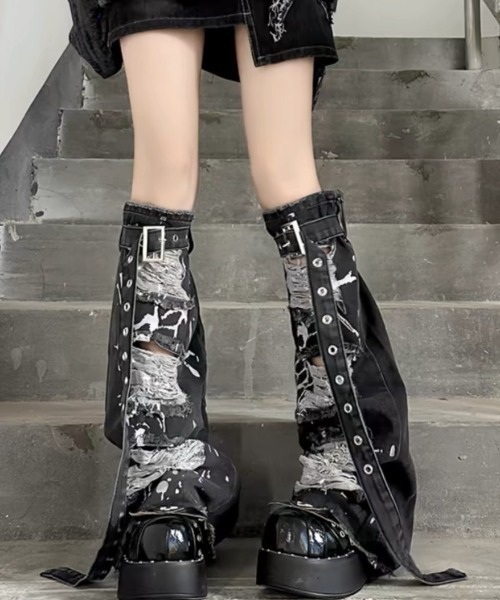 NOVESSEL レッグウォーマー A'GEM/9 × .kom「NOVESSEL/ノベセル