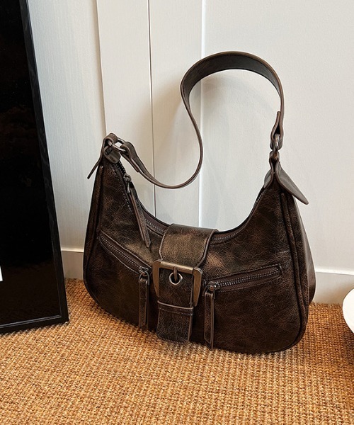 FREE STYLISTS ショルダーバッグ バッグ Y2K バックル ベルト