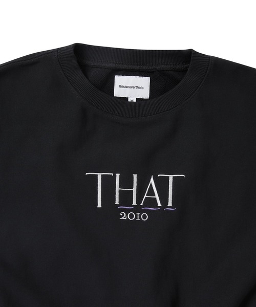 thisisneverthat（ディスイズネバーザット） トレーナー スウェット