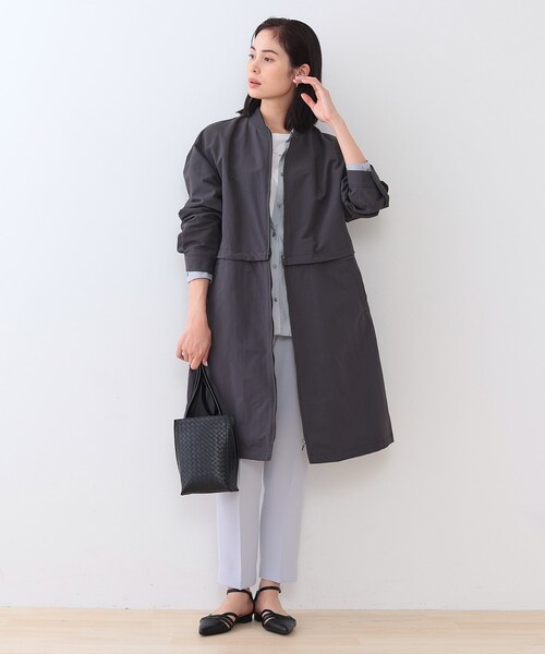 INDIVI（インディヴィ） ブルゾン アウター 「撥水／UVケア／2WAY