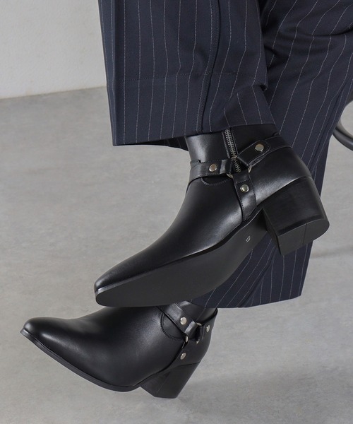 LOVEHUNTER（ラブハンター） ブーツ ヒールブーツ ダブルジップブーツ