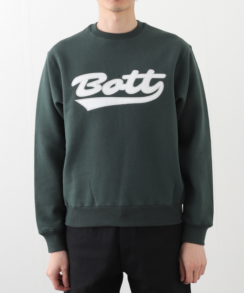 BoTT（ボット） トレーナー スウェット 「BoTT / ボット」Script Logo
