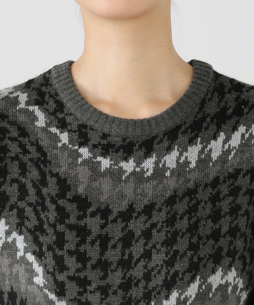 ニット セーター 「Dime/ダイム」 DSTOOTH KNIT レディース : ZOZOTOWN