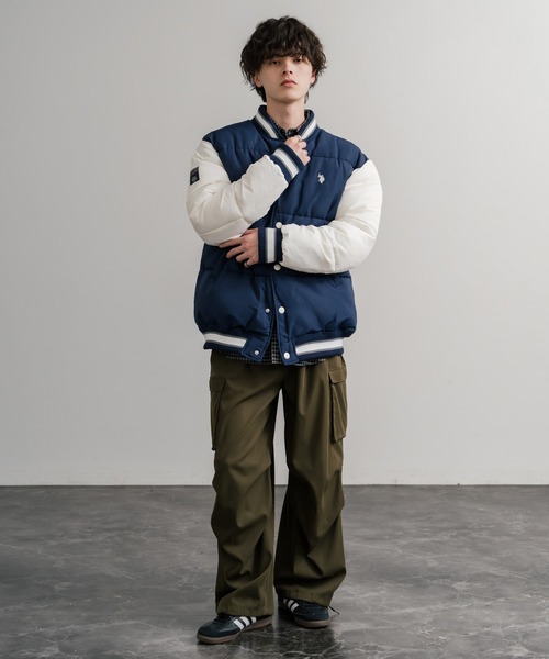 U.S. POLO ASSN.（ユーエスポロアッスン） スタジャン メンズ