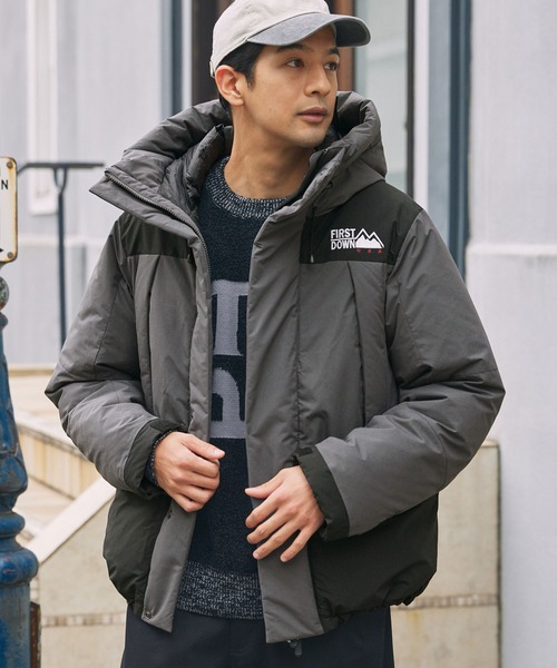 FIRST DOWN（ファーストダウン） ダウンジャケット ダウン パネル