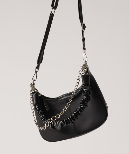 Lui's（ルイス） ショルダーバッグ シンセティックレザーナイロン