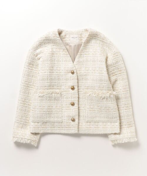 Demi-Luxe BEAMS（デミルクス ビームス） ツイードジャケット 36