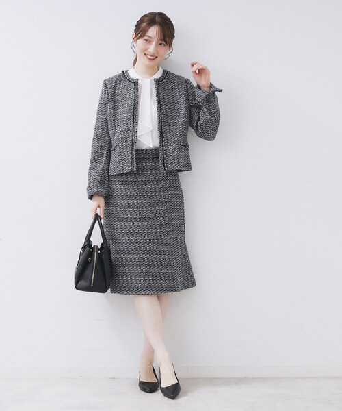 index（インデックス） ジャケット ノーカラージャケット 「通勤