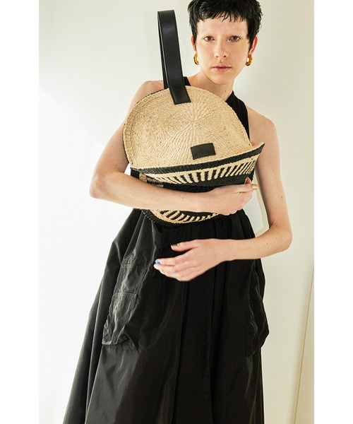 OMMO（オーエムエムオー） かごバッグ カゴバッグ CIRCLE STRAW BAG