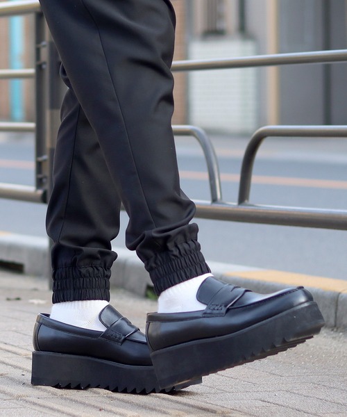 LOVEHUNTER（ラブハンター） ローファー 軽量厚底 +5.5cmシャーク