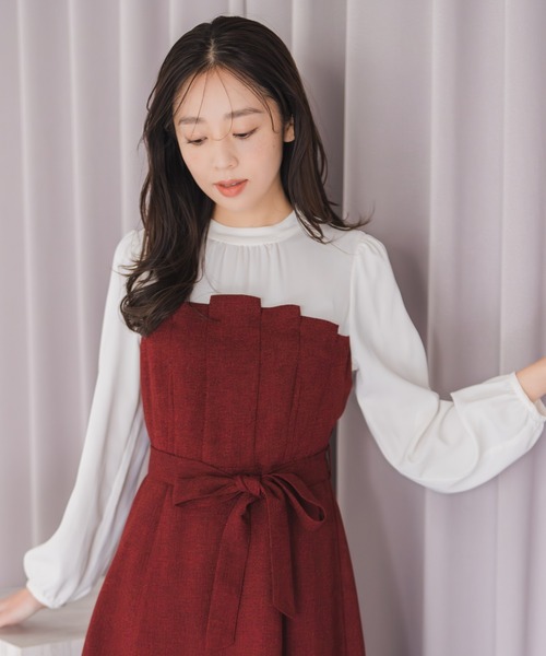 MISCH MASCH（ミッシュマッシュ） ワンピース 2025秋冬新作 ビスチェ風