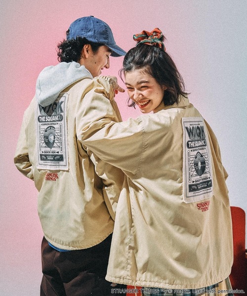 niko and…（ニコアンド） ブルゾン ジャンバー 「STRANGER THINGS