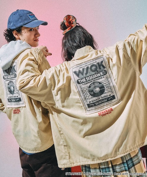 niko and…（ニコアンド） ブルゾン ジャンバー 「STRANGER THINGS