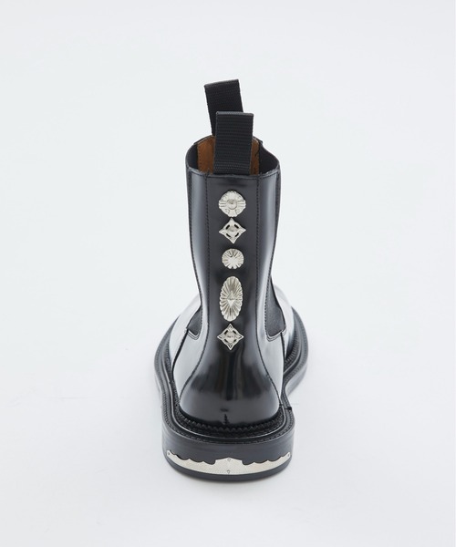 TOGA VIRILIS（トーガ ビリリース） ブーツ SIDE GORE BLACK LEATHER