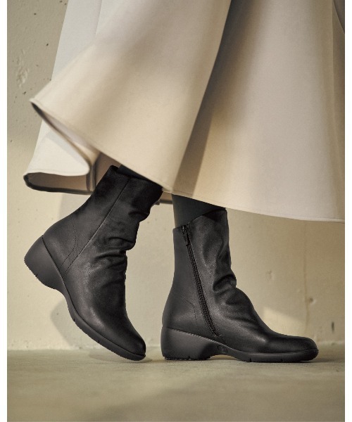 fitfit（フィットフィット） ブーツ ソフトレザーブーツ900 レディース