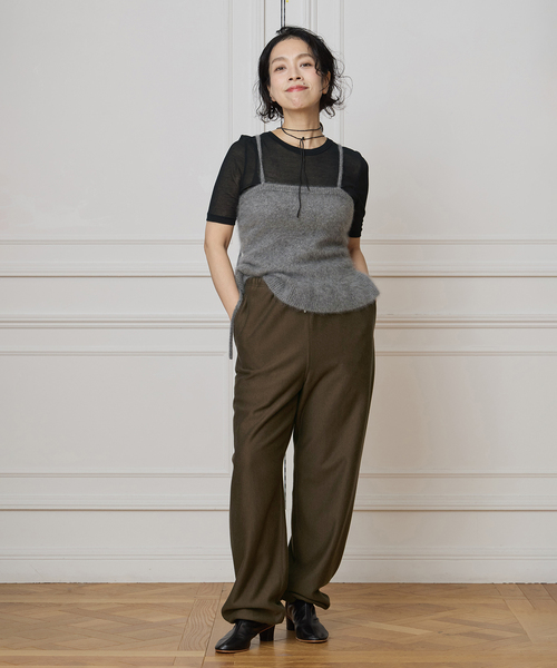 IENA LA BOUCLE（イエナラブークル） キャミソール ファーニット