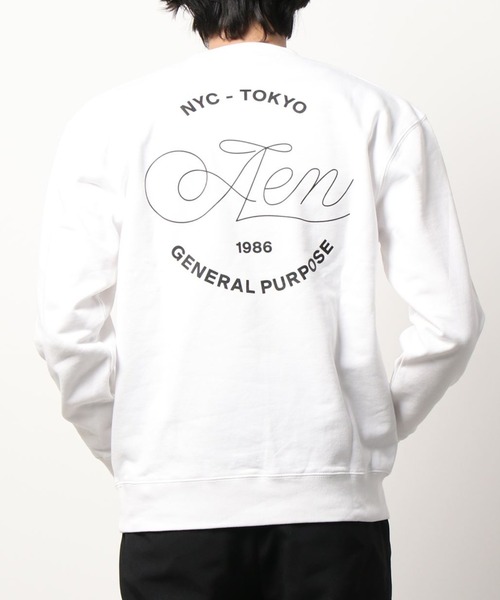 A.en（エイエン） トレーナー スウェット A.EN CLASSIC LOGO SWEAT