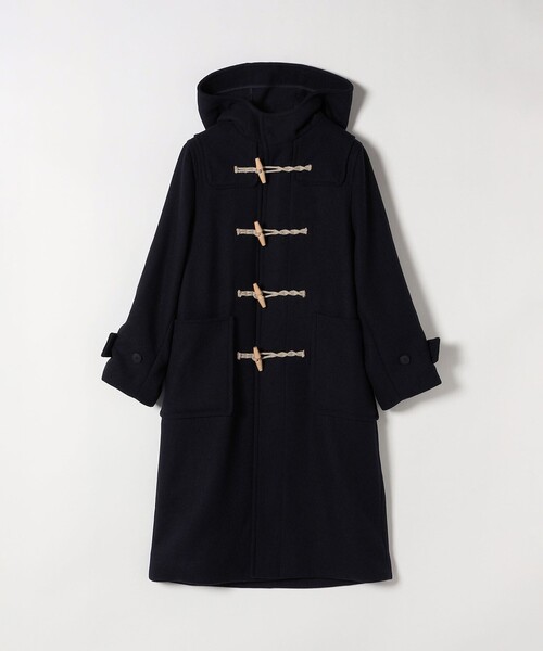 SHIPS any ダッフルコート コート any: メルトン ロング ダッフル