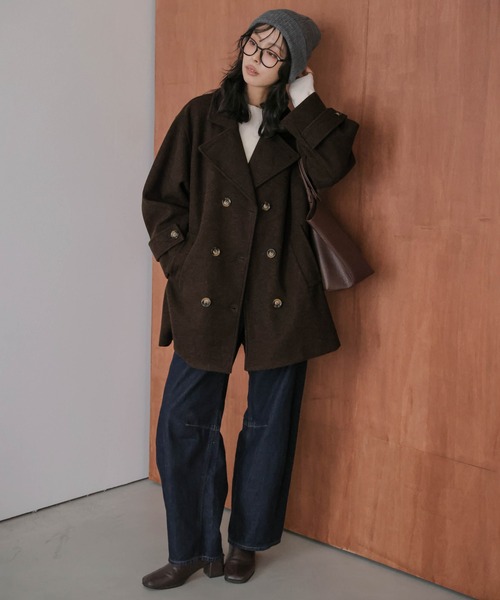 SUGAR BISKET（シュガービスケット） ピーコート pコート オーバー