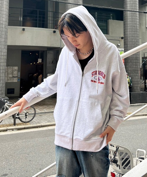 STAY GOLD（ステイゴールド） パーカー STAY GOLD LAロゴ ZIPパーカー
