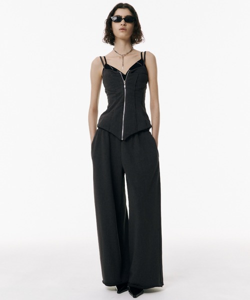 JOSE MOON（ジョゼムーン） tシャツ PIGMENT SWEAT BUSTIER/ピグメント