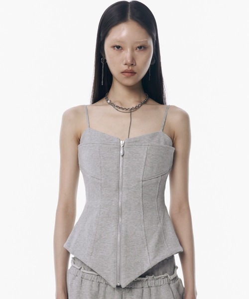 JOSE MOON（ジョゼムーン） tシャツ PIGMENT SWEAT BUSTIER/ピグメント