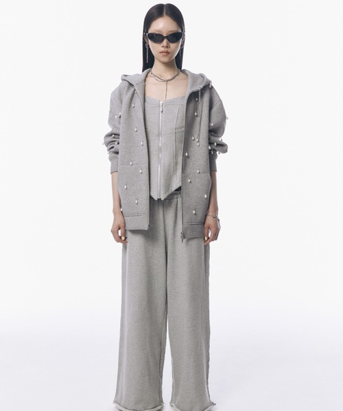 JOSE MOON（ジョゼムーン） tシャツ PIGMENT SWEAT BUSTIER/ピグメント