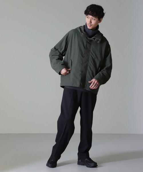 NANO universe（ナノ・ユニバース） モッズコート コート 水溶性