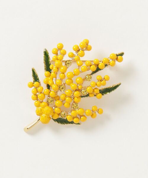 ヴァンドームブティック ブローチ ミモザ ブローチ レディース