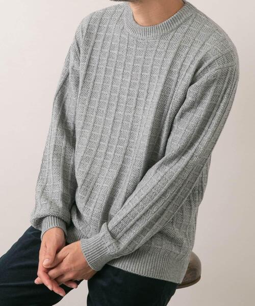 URBAN RESEARCH ROSSO MEN セーター ニット 「XLサイズあり」メリノ