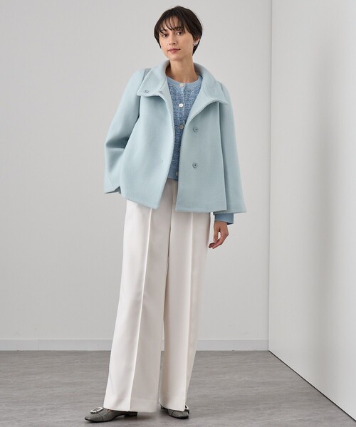 ANAYI（アナイ） コート アウター ウールビーバーショートコート