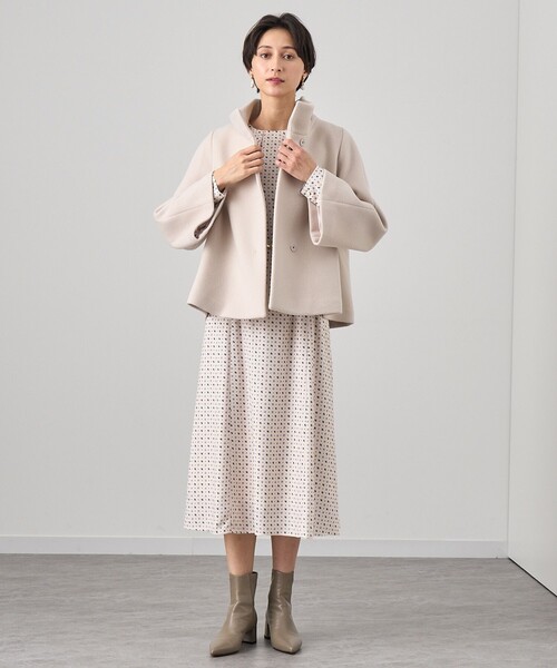 ANAYI（アナイ） コート アウター ウールビーバーショートコート