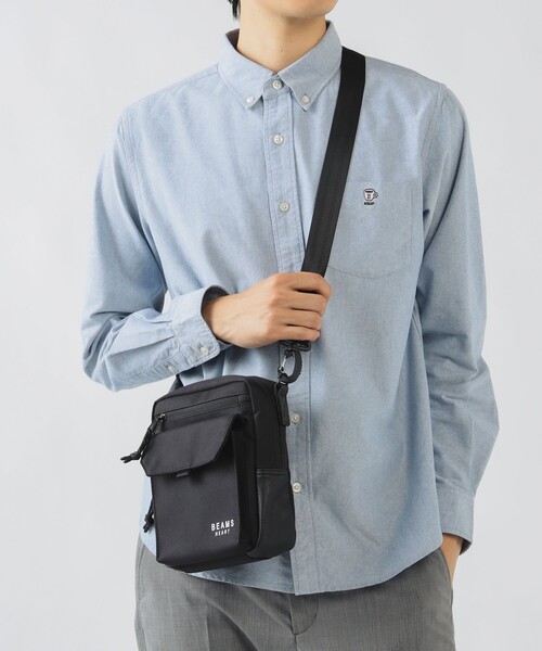 BEAMS HEART（ビームス ハート） ショルダーバッグ シャンブレー 杢