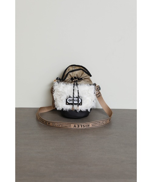 ショルダーバッグ バッグ バケツ型ファーBAG レディース : ZOZOTOWN