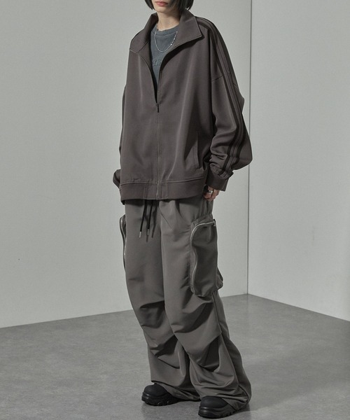 ジャージ 「Alfred Alex」「セットアップ対応」'huge sizing' ダブル