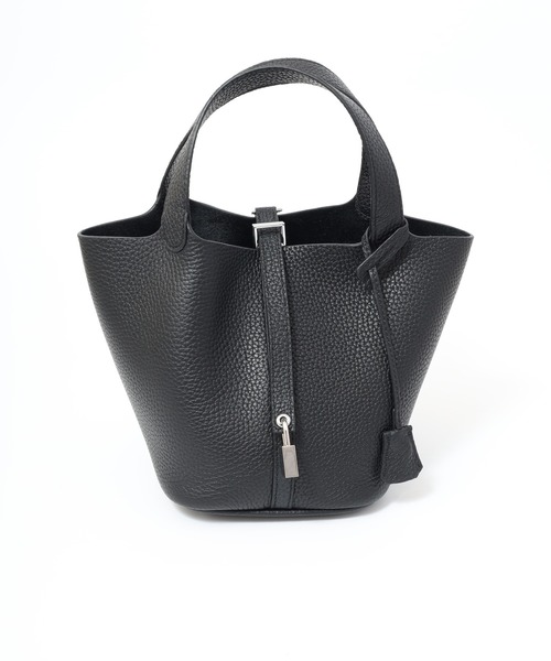 FUNALIVE（ファンアライブ） ハンドバッグ 本革 キューブバッグ S