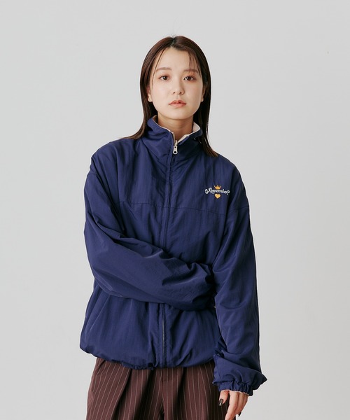Remember. ブルゾン アウター Nylon×Freece Reversible Jacket