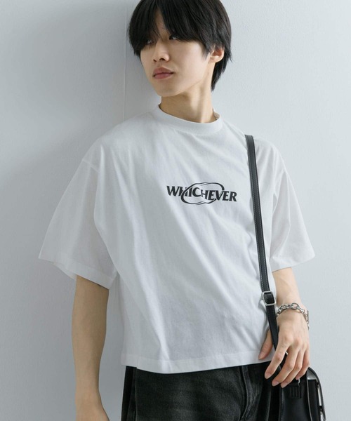 SENSE OF PLACE by URBAN RESEARCH tシャツ ロゴグラフィックボクシーT