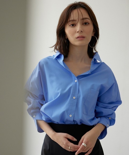 anuans（アニュアンス） シャツ ブラウス スタンダードシャツ