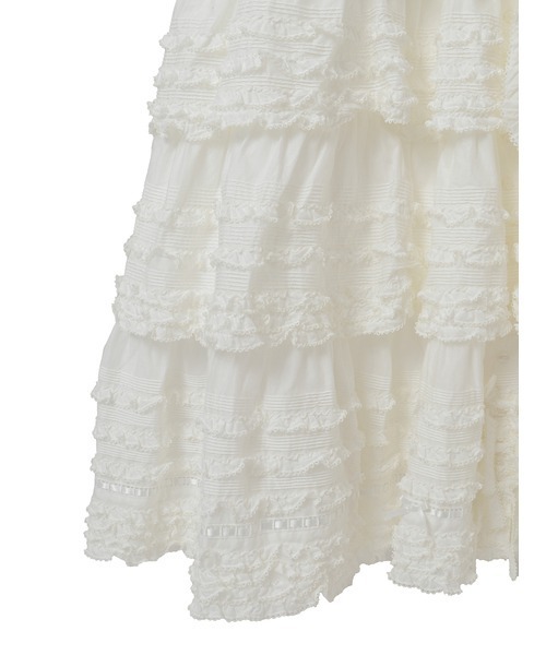 PINK HOUSE（ピンクハウス） ワンピース サッシュベルト付きローン