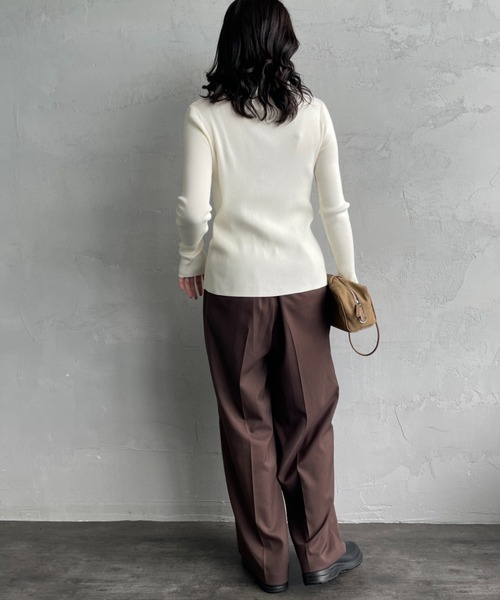 FRED PERRY（フレッドペリー） ニット セーター 「VERY 1月号掲載