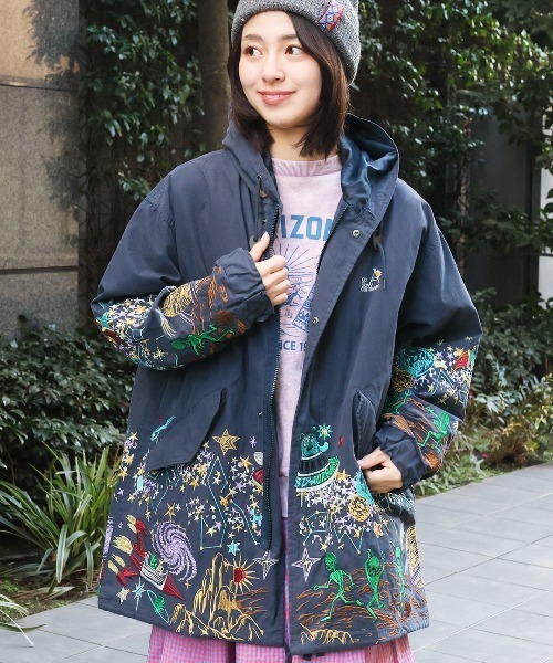 go slow caravan（ゴースローキャラバン） モッズコート コート