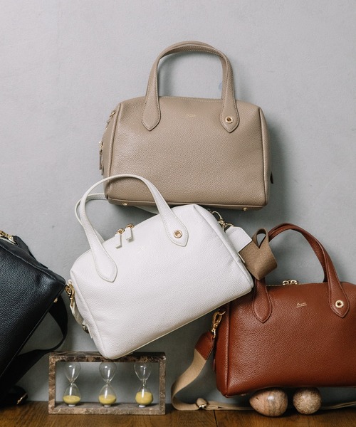 Beau're（ヴュレ） ボストンバッグ BEAURE カウレザー ボストン バッグ