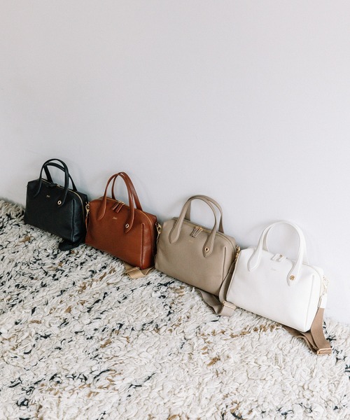 Beau're（ヴュレ） ボストンバッグ BEAURE カウレザー ボストン バッグ