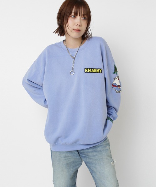 RNA（アールエヌエー） トレーナー スウェット M2554 タイガー